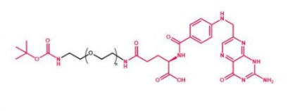 Boc-NH-PEG-Folate；叔丁氧羰基聚乙二醇叶酸；Boc-NH-PEG-FA
