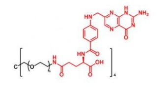 4ARM-PEG-Folate；四臂聚乙二醇叶酸；4ARM-PEG-FA