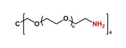 4ARM-PEG-NH2；四臂聚乙二醇胺；4ARM-PEG-Amine