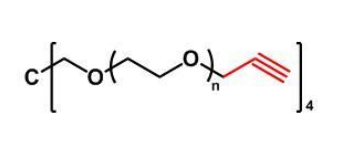 4ARM-PEG-ALK；四臂聚乙二醇丙炔；4ARM-PEG-Alkyne