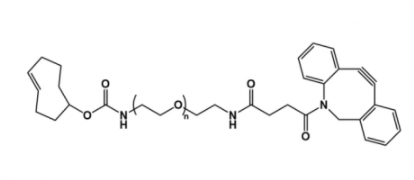 TCO-PEG-DBCO  反式环辛炔聚乙二醇二苯基环辛炔