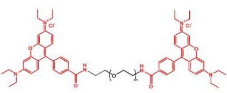 Rhodamine-PEG-Rhodamine; RB-PEG-RB;二罗丹明聚乙二醇