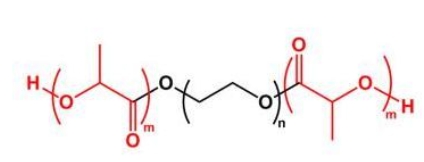  PLA-PEG-PLA;	二聚乳酸聚乙二醇;polylactic acid-PEG-polylactic acid