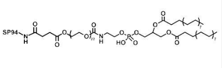 DSPE-PEG-SP94，磷脂-聚乙二醇-肝癌特异靶向肽SP94