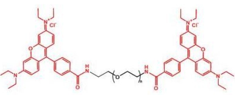 Rhodamine-PEG-Rhodamine; RB-PEG-RB;二罗丹明聚乙二醇 