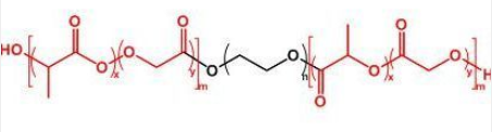 PLGA-PEG-PLGA；二聚乳酸-羟基乙酸共聚物聚乙二醇；聚乳酸-羟基乙酸共聚物聚乙二醇聚乳酸-羟基乙酸共聚物