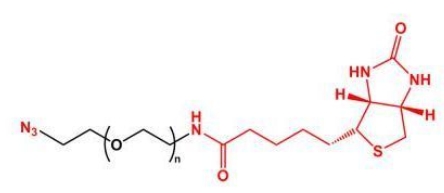 Azide-PEG-Biotin Biotin-PEG-Azide 叠氮聚乙二醇生物素