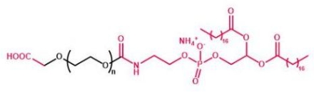 DSPE-PEG-COOH；磷脂聚乙二醇羧基 ；DSPE-PEG-Acid