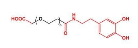 COOH-PEG-Dopamine Dopamine-PEG-COOH 羧基聚乙二醇多巴胺 