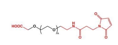 MAL-PEG-COOH Maleimide-PEG-COOH  羧基聚乙二醇马来酰亚胺