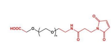 MAL-PEG-COOH Maleimide-PEG-COOH 羧基聚乙二醇马来酰亚胺