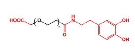 COOH-PEG-Dopamine Dopamine-PEG-COOH  羧基聚乙二醇多巴胺 