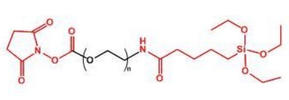 NHS-PEG-Silane Silane-PEG-NHS  活性酯聚乙二醇硅烷