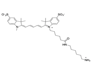 Sulfo-Cyanine5 amine，水溶性 Cy5 NH2，Sulfo-Cy5荧光染料