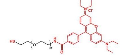 SH-PEG-Rhodamine RB-PEG-SH 罗丹明聚乙二醇巯基 