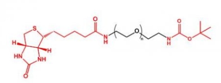 Boc-NH-PEG-Biotin Boc-PEG-Biotin  生物素聚乙二醇叔丁氧羰基