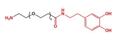 Dopamine-PEG-NH2 NH2-PEG-DOP  氨基聚乙二醇多巴胺