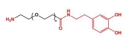 Dopamine-PEG-NH2 NH2-PEG-DOP  氨基聚乙二醇多巴胺 
