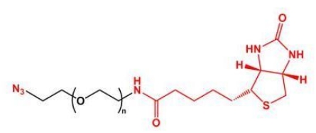 Azide-PEG-Biotin Biotin-PEG-Azide  叠氮聚乙二醇生物素