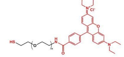 SH-PEG-Rhodamine RB-PEG-SH  	罗丹明聚乙二醇巯基