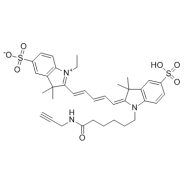 Sulfo CY5 炔基，1345823-20-2，Sulfo-Cyanine5 alkyne