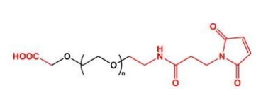 MAL-PEG-COOH Maleimide-PEG-COOH  羧基聚乙二醇马来酰亚胺 