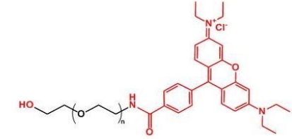 HO-PEG-Rhodamine RB-PEG-OH 	罗丹明聚乙二醇羟基