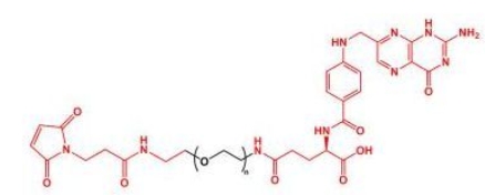 MAL-PEG-FA Folate-PEG-Mal  叶酸聚乙二醇马来酰亚胺