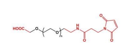  MAL-PEG-COOH Maleimide-PEG-COOH 羧基聚乙二醇马来酰亚胺