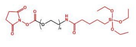 NHS-PEG-Silane Silane-PEG-NHS 活性酯聚乙二醇硅烷