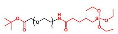 COOtBu-PEG-Silane Silane-PEG-COOtBu  叔丁酯聚乙二醇硅烷