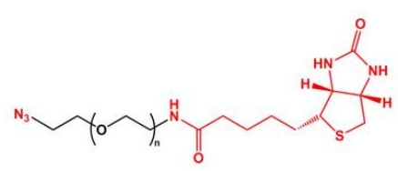 Azide-PEG-Biotin Biotin-PEG-Azide 叠氮聚乙二醇生物素