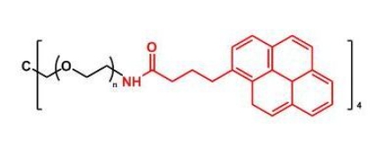 4ARM-PEG-Pyrene 4ARM-PEG-PyBA 四臂聚乙二醇芘丁酸