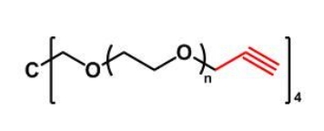 4ARM-PEG-Alkyne 4ARM-PEG-ALK 四臂聚乙二醇丙炔