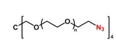  4ARM-PEG-N3 4ARM-PEG-Azide  四臂聚乙二醇叠氮 