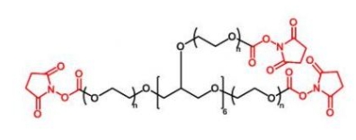  8ARM-PEG-NHS 八臂聚乙二醇活性酯 八臂PEG活性酯
