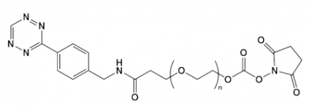 Tetrazine-PEG-NHS 四嗪-聚乙二醇-活性酯