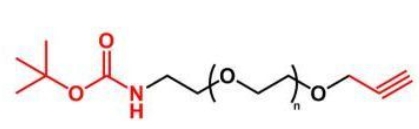 tBoc-NH-PEG-Alkyne  叔丁氧酰胺聚乙二醇炔基