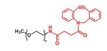 mPEG-DBCO 甲氧基聚乙二醇二苯基環(huán)辛炔