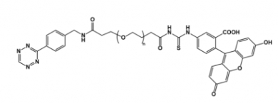 Tetrazine-PEG-FITC 四嗪聚乙二醇荧光素