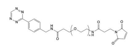 Tetrazine-PEG-Maleimide 四嗪-聚乙二醇-马来酰亚胺