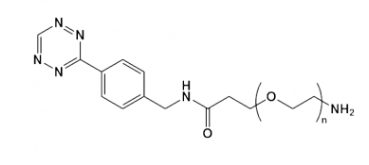 Tetrazine-PEG-NH2 四嗪聚乙二醇氨基 PEG衍生物