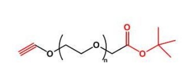 Alkyne-PEG-COOtBu COOtBu-PEG-Alkyne 炔基聚乙二醇叔丁酯 