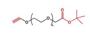 Alkyne-PEG-COOtBu COOtBu-PEG-Alkyne 炔基聚乙二醇叔丁酯 