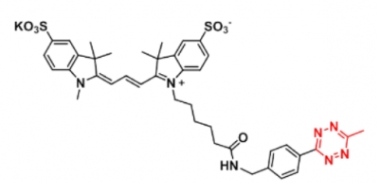 Me-tetrazine-Disulfo-Cyanine3 甲基四嗪-磺酸基Cy3