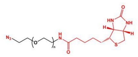 Azide-PEG-Biotin Biotin-PEG-Azide 叠氮聚乙二醇生物素