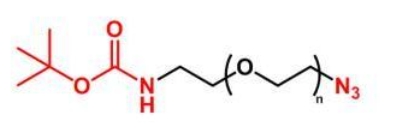 Azide-PEG-NH-tBoc tBoc-NH-PEG-Azide 叠氮聚乙二醇叔丁氧羰基