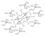 四甲基铵基笼状聚倍半硅；69667-29-4；	Oktakis(tetramethylammonium)-T8-silisesquioxane