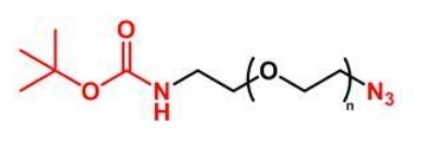 Azide-PEG-NH-tBoc tBoc-NH-PEG-Azide 叠氮聚乙二醇叔丁氧羰基