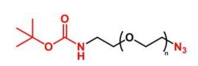 Azide-PEG-NH-tBoc 叠氮聚乙二醇叔丁氧羰基